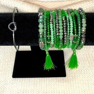 Green Bracelets